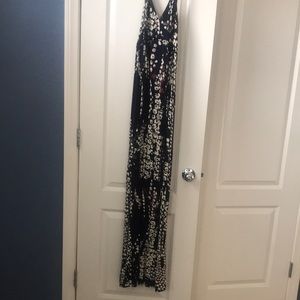 Multi colored maxi dress.